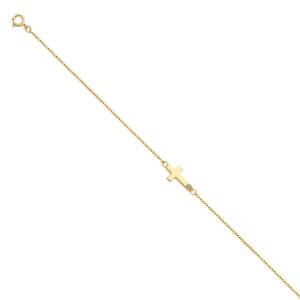 14KY Light CZ Bracelet