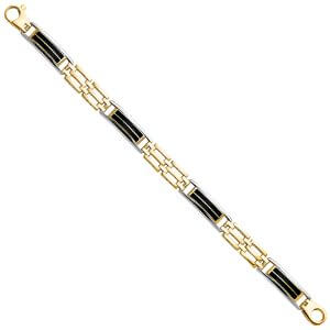 14K 2T Men's Bracelet