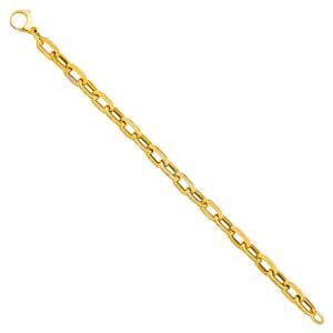 14KY Fancy Hollow Bracelet