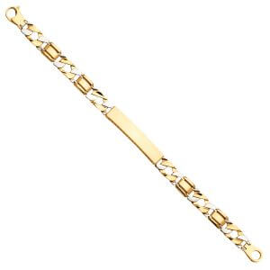 14K Fancy Men's Bracelet