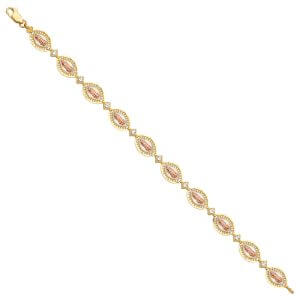 14K 3C Guadalupe Bracelet