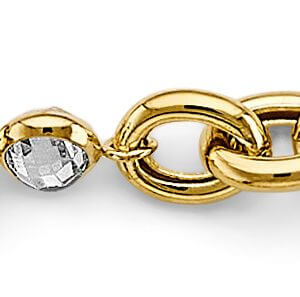 14KY CZ Fancy Bracelet