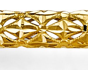 14KY Center DC ID Bracelet