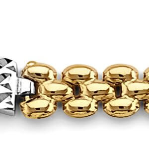 14K 3C Fancy Bracelet