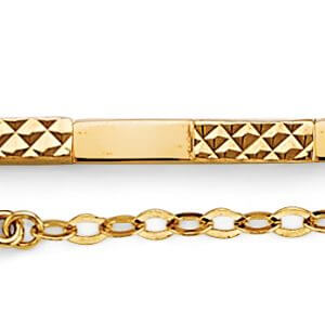 14KY 2 Line Bracelet
