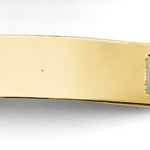 14KY CZ Baby ID Bracelet