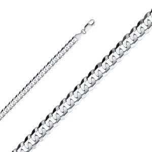 14KW 6.9mm Cuban Concave Chain