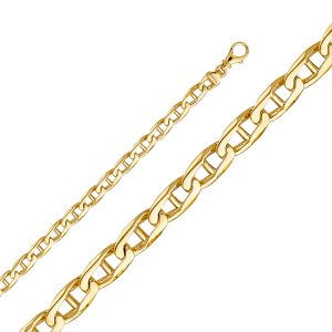 14KY 6.6mm Handmade Chain