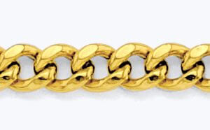 14KY 2.8mm Hollow Miami Cuban Chain