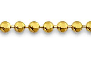 14KY 1.4mm Disco DC Ball Chain