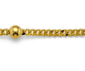 14KY 1.9mm Plain Ball Station Chain