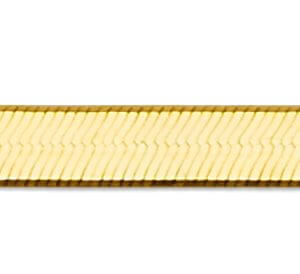 14KY 3.5mm Flex Herringbone Chain