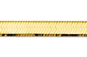 14KY 2.5mm Flex Herringbone Chain