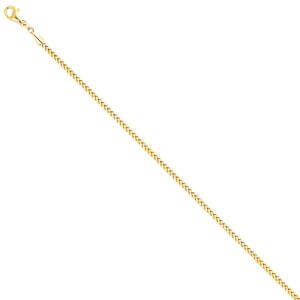 14KY 2.9mm Hollow Franco WP Chain