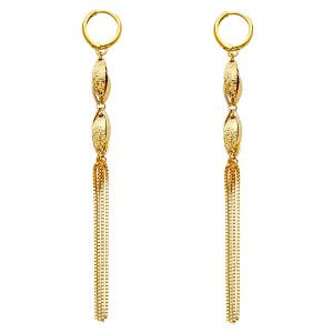 14KY Dangling Earrings (ER330)