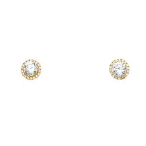 14KY CZ Earrings/Set