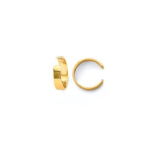 14KY Plain Earrings Cuff (Single Piece)