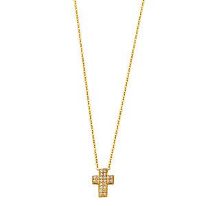 14KY Cross Necklace (NK121)