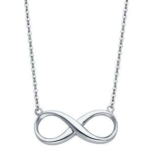 14KW Infinity Necklace
