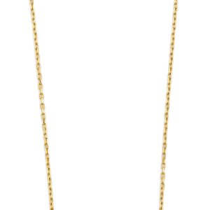 14KY Mama Retanglar Plate Necklace