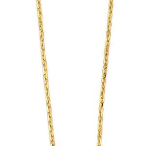 14KY CZ Mom Necklace