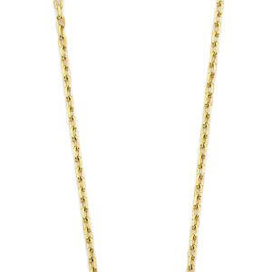 14KY CZ Crown Necklace