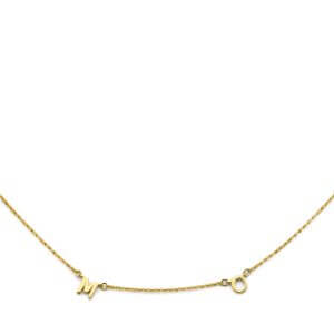 14KY A-M-O-R Necklace