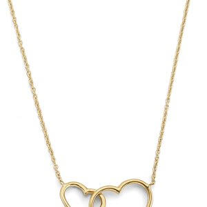 14KY Together Heart Necklace