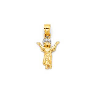 14K 2T Religious Pendant
