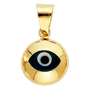 14KY Evil Eye Pendant (PT455)
