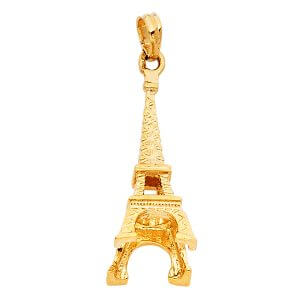 14KY Tower Pendant (PT757)