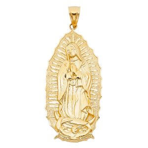14KY Our Lady of Guadalupe Pendant