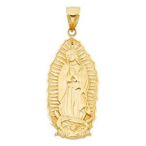 14KY Our Lady of Guadalupe Pendant