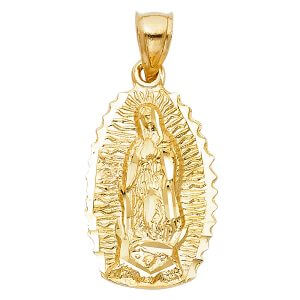 14KY Our Lady of Guadalupe Pendant