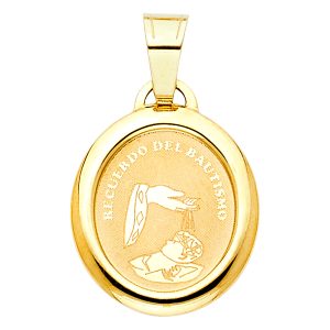 14KY Baptism Pendant