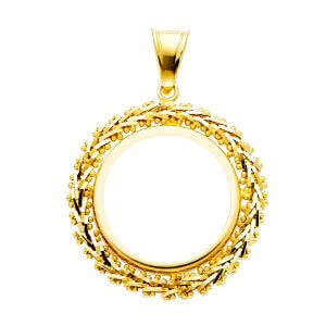 14KY 2.5 Pesos Bola Pendant