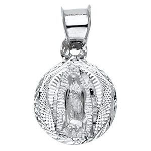 14KW Our Lady of Guadalupe Pendant