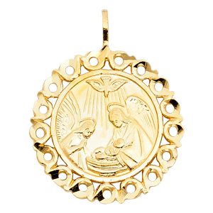 14KY Baptism Pendant