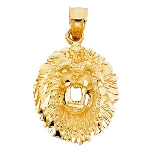 14KY Lion Pendant