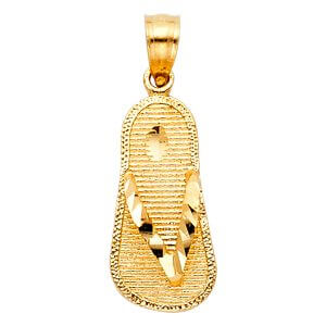 14KY Sandal Pendant