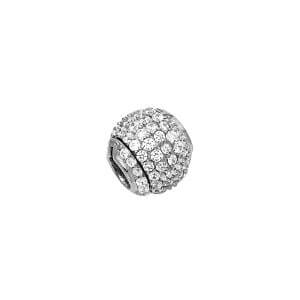14KW CZ Sphere Pendant