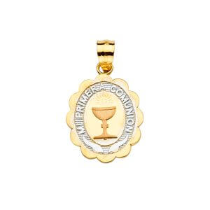 14K 3C Primera Communion Pendant