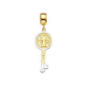 14K 2T San Benito Charm for Mix&Match Bracelet