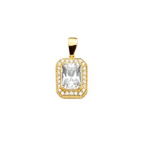 14KY CZ Pendant/Set
