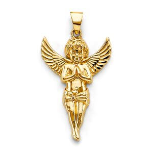 14KY Angel Pendant