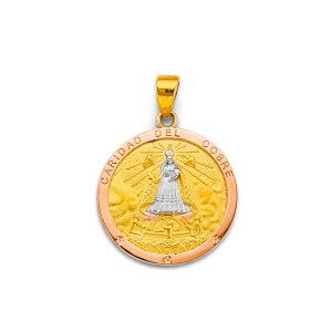 14K 3C Caridad Del Cobre Medal
