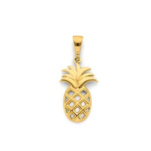 14KY Pineapple Pendant