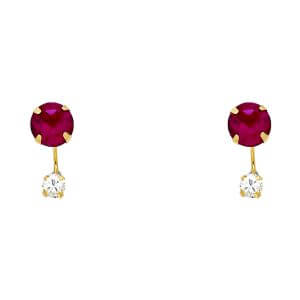 14KY Stud Earrings (ST380)