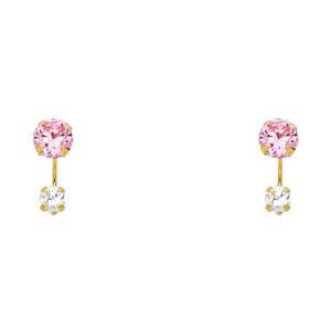 14KY Stud Earrings (ST382)