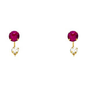 14KY Stud Earrings (ST383)